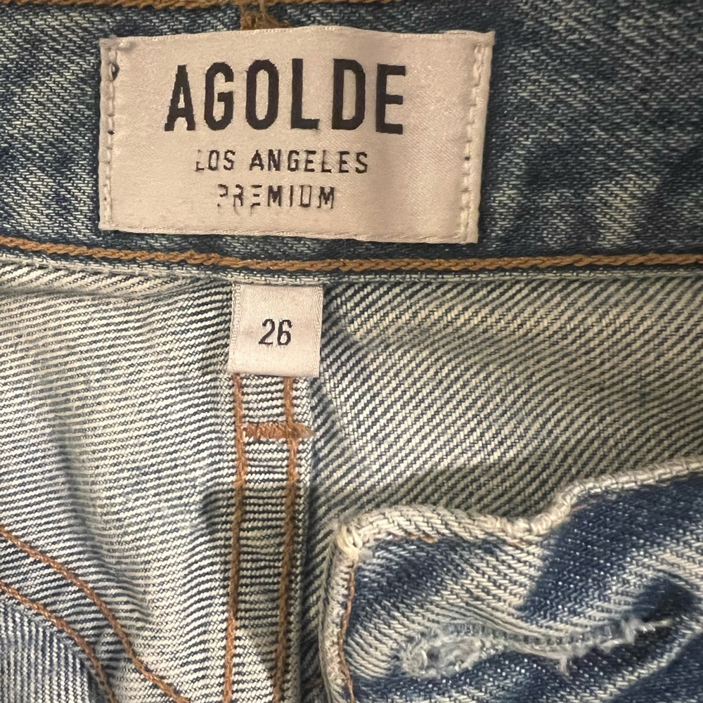AGOLDE Riley Jeans, Size 26 - Picture 7 of 8